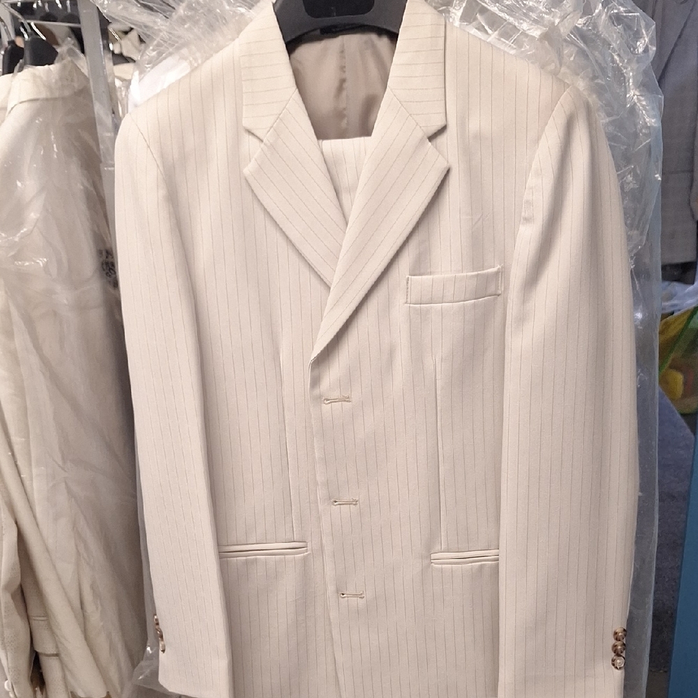 Elegant Cream Boys Suit